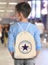 Kinder Turnbeutel Schulkind 2025 Erste Klasse Stern Emblem Geschenk zur Einschulung Jungen Mädchen SpecialMe®preview