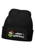 Kindermütze Spruch Weihnachten Merry Christmas Weihnachtsmuffel Beanie Jungen  Aufdruck Print Strickmütze MoonWorks®preview