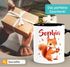 Kindertasse Eichhörnchen Tiermotive personalisierte Namenstasse Keramik für Kinder Jungen Mädchen Namensgeschenke SpecialMe®preview