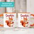 Kindertasse Eichhörnchen Tiermotive personalisierte Namenstasse Keramik für Kinder Jungen Mädchen Namensgeschenke SpecialMe®preview