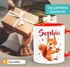 Kindertasse Eichhörnchen Tiermotive personalisierte Namenstasse Keramik für Kinder Jungen Mädchen Namensgeschenke SpecialMe®preview