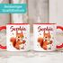 Kindertasse Eichhörnchen Tiermotive personalisierte Namenstasse Keramik für Kinder Jungen Mädchen Namensgeschenke SpecialMe®preview