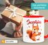 Kindertasse Eichhörnchen Tiermotive personalisierte Namenstasse Keramik für Kinder Jungen Mädchen Namensgeschenke SpecialMe®preview