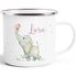 Kindertasse Emaille mit Namen Elefant Tiere Schmetterling personalisiert Namensgeschenke Jungen Mädchen SpecialMe®preview