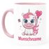 Kindertasse Keramik Einhorn Wunschname Herz personalisierte Namenstasse für Kinder Mädchen SpecialMe®preview