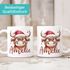 Kindertasse Keramik Weihnachtstiere Rentier Elch Kuh mit Wunschname personalisierte Geschenke SpecialMe®preview