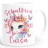 Kindertasse Kunststoff Einschulung 2025 personalisierbar mit Name und Jahr Geschenk Schulanfängerinnen Mädchen SpecialMe®preview