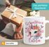 Kindertasse Kunststoff Einschulung 2025 personalisierbar mit Name und Jahr Geschenk Schulanfängerinnen Mädchen SpecialMe®preview