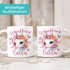 Kindertasse Kunststoff Einschulung 2026 personalisierbar mit Name und Jahr Geschenk Schulanfängerinnen Mädchen SpecialMe®preview