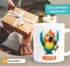 Kindertasse Kunststoff mit Pinguin | Papagei | Hai | Dinosaurier Aufdruck Geschenk Kinder Tiere Namensgeschenke für Jungen Mädchen SpecialMe®preview