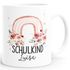 Kindertasse Kunststoff Schulkind 2025 Geschenk zur Einschulung personalisierbarmit Name für Kinder Jungen Mädchen SpecialMe®preview