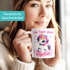 Kindertasse mit Einhorn Spruch Diese Tasse gehört personalisierte Namenstasse aus Keramik für Kinder Mädchen SpecialMe®preview