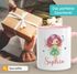 Kindertasse Namenstasse aus Keramik Fee Elfe Aquarell Illustration Geschenk für Mädchen personalisiert Wunschname SpecialMe®preview