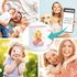 Kindertasse Namenstasse aus Keramik Prinzessin Aquarell Illustration Geschenk für Mädchen personalisiert Wunschname SpecialMe®preview