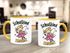 Kindertasse Schulkind Wunschname Geschenk zur Einschulung für Mädchen personalisiert SpecialMe®preview