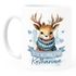 Kindertasse Weihnachten Tier-Motive personalisiert mit Namen Namenstasse Geschenk für Jungen und Mädchen SpecialMe®preview