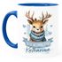 Kindertasse Weihnachten Tier-Motive personalisiert mit Namen Namenstasse Geschenk für Jungen und Mädchen SpecialMe®preview