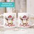 Kindertasse Weihnachtstiere Rentier Elch Kuh mit Wunschname personalisierte Geschenke Weihnachtstasse Jungen Mädchen SpecialMe®preview