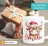 Kindertasse Weihnachtstiere Rentier Elch Kuh mit Wunschname personalisierte Geschenke Weihnachtstasse Jungen Mädchen SpecialMe®preview