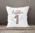 Kissen-Bezug 1.2. Geburtstag Kissen-Hülle mit Namen Baumwolle personalisierte Geschenke Dekokissen SpecialMe®preview