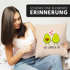 Kissen-Bezug Avocado - You complete me Kissen-Hülle Deko-Kissen Baumwolle Valentinstagsgeschenk MoonWorks®preview