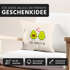 Kissen-Bezug Avocado - You complete me Kissen-Hülle Deko-Kissen Baumwolle Valentinstagsgeschenk MoonWorks®preview