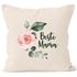 Kissen-Bezug Beste Mama Geschenk Muttertag Watercolor Kissen-Hülle Deko-Kissen Baumwolle MoonWorks®preview