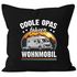 Kissen-Bezug Camping coole Opas fahren Wohnmobil Geschenk für Großvater Campingfan Spruch lustig Moonworks®preview