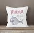 Kissen-Bezug  Danke dass du immer für mich da bist Geschenk für Mama Papa Muttertag Vatertag SpecialMe®preview