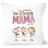 Kissen-Bezug  Die schönsten Gründe Mama zu sein personalisiert mit Namen 1,2,3,4 Kinder Muttertag Geschenk SpecialMe®preview