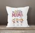 Kissen-Bezug  Die schönsten Gründe Mama zu sein personalisiert mit Namen 1,2,3,4 Kinder Muttertag Geschenk SpecialMe®preview