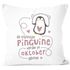 Kissen-Bezug Die Schönsten Pinguine werden im {style_variation} geboren Geschenk Geburtstag Dekokissen SpecialMe®preview