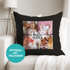 Kissen-Bezug Fotokissen Collage bis 4 Bilder und Wunschtext Fotogeschenk Beste Mama Dekokissen Baumwolle SpecialMe®preview