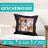 Kissen-Bezug Fotokissen Collage bis 4 Bilder und Wunschtext Fotogeschenk Beste Mama Dekokissen Baumwolle SpecialMe®preview