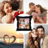 Kissen-Bezug Fotokissen Collage bis 4 Bilder und Wunschtext Fotogeschenk Beste Mama Dekokissen Baumwolle SpecialMe®preview