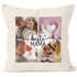 Kissen-Bezug Fotokissen Collage bis 4 Bilder und Wunschtext Fotogeschenk Beste Mama Dekokissen Baumwolle SpecialMe®preview