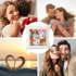 Kissen-Bezug Fotokissen Collage bis 4 Bilder und Wunschtext Fotogeschenk Beste Mama Dekokissen Baumwolle SpecialMe®preview
