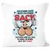 Kissen-Bezug Geschenk für Bonus-Papa zum Vatertag Spruch lustig Stiefvater Ich stamme zwar nicht aus deinem Sack Moonworks®preview