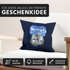 Kissen-Bezug Geschenk Liebe Mit dir kann ich den Himmel berühren Spruch Liebesspruch Seehunde Robben Sterne Kissen-Hülle MoonWorks®preview
