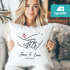 Kissen-Bezug Geschenk Liebe Motiv Hände Herzen personalisierbar mit Namen und Datum SpecialMe®preview