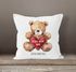 Kissen-Bezug Geschenk Teddy Motiv optional personalisierbar Danke sagen Trost spenden Mut machen SpecialMe®preview