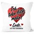 Kissen-Bezug Geschenk Valentinstag Lustig Partner Mann Frau Freund Freundin Ich liebe dich mehr Ende Moonworks®preview