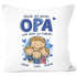 Kissen-Bezug Glück ist einen Papa Opa wie dich zu haben mit Namen und Figuren personalisiert Geschenk von Kindern SpecialMe®preview