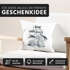 Kissen-Bezug Hase I love you like nobunny else Geschenk Liebe Spruch Liebespruch Wortspiel Watercolor Kissen-Hülle Baumwolle MoonWorks®preview
