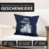 Kissen-Bezug Hase I love you like nobunny else Geschenk Liebe Spruch Liebespruch Wortspiel Watercolor Kissen-Hülle Baumwolle MoonWorks®preview