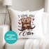 Kissen-Bezug I love you like no Otter personalisierte Geschenke Liebe mit Namen Bedrucken SpecialMe®preview
