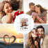 Kissen-Bezug I love you like no Otter personalisierte Geschenke Liebe mit Namen Bedrucken SpecialMe®preview