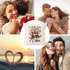Kissen-Bezug I love you like no Otter Valentinstag Geschenke Liebe Spruch Dekokissen SpecialMe®preview