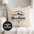 Kissen-Bezug I love you to the mountain and back Liebeserklärung Geschenk Valentinstag Weihnachten Moonworks®preview