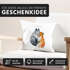 Kissen-Bezug Ich liebe dich Fuchs Geschenk Liebe Spruch Kissen-Hülle Deko-Kissen Baumwolle MoonWorks®preview